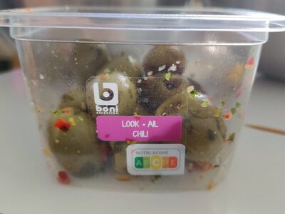 Olive ail chili front packaging