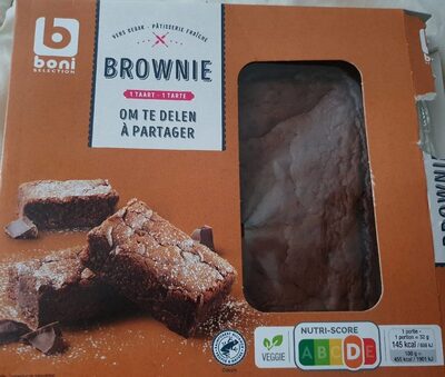Brownie à partager front packaging