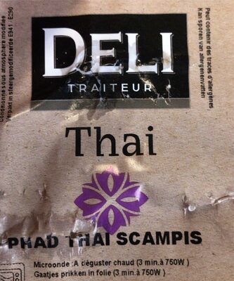 PHAD THAÏ SCAMPIS