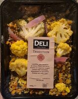 Lentilles aux carottes et choux-fleurs au curry