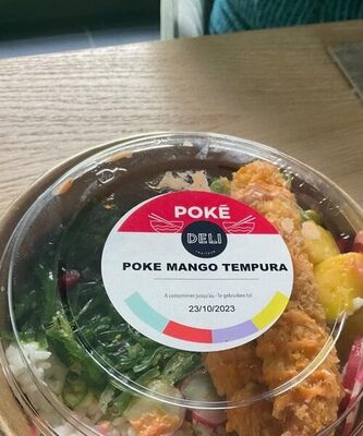 Poke Mango Tempura