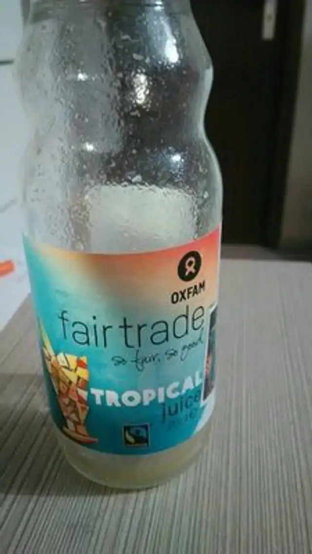 Fair trade - Tropical jus front packaging