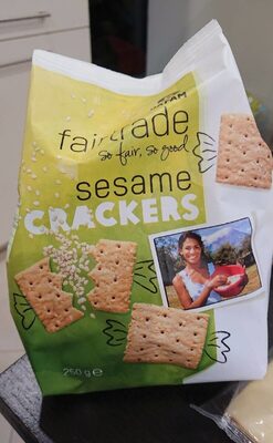 Sésame crackers
