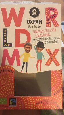 World mix quinoa noir riz basmati et lentilles rouge