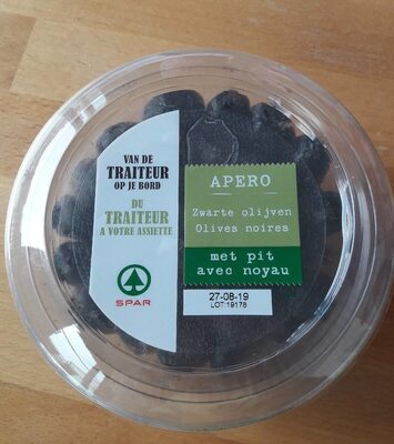 APÉRO olives noires avec noyau front packaging