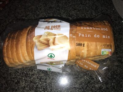 Pain de mie front packaging