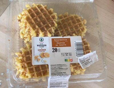 Gauffre au beurre front packaging