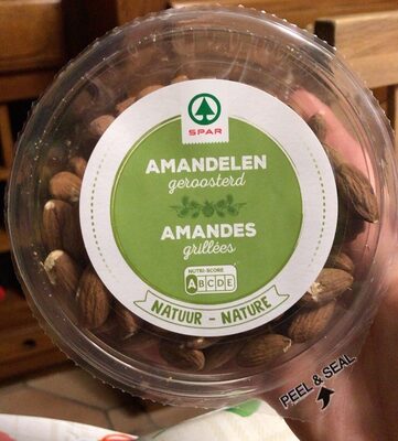 Amandes grillées nature