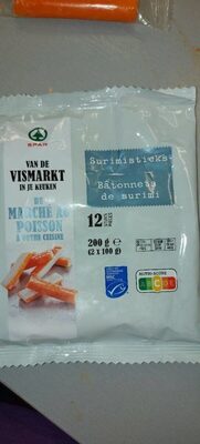 Bâtonnets de surimi
