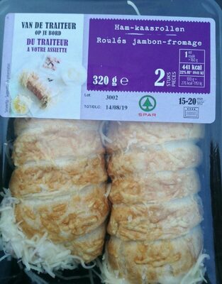 Roulés jambon-fromage