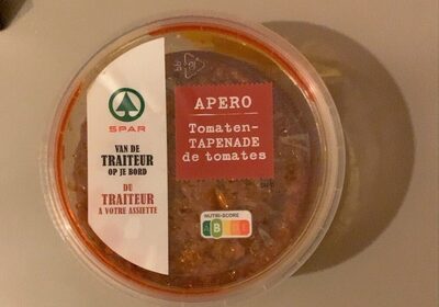 Tapenade de tomates front packaging
