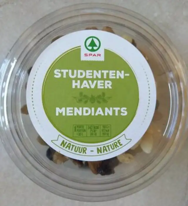 Mendiants nature front packaging