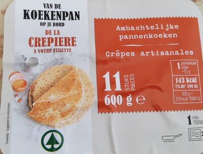 Crêpes artisanales