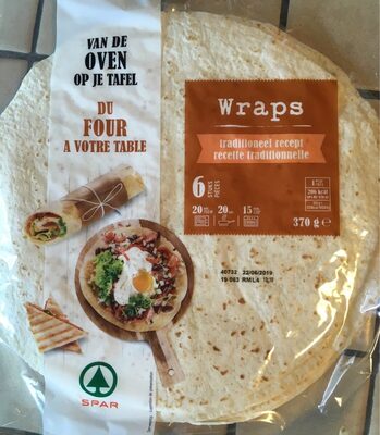Wraps recette traditionnelle
