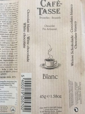 Chocolat blanc