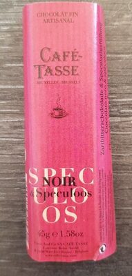 Chocolat fin artisanal noir speculos