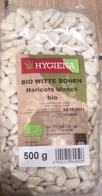 Bio witte bonnen