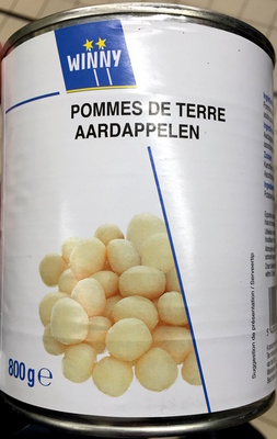 Pommes de terre front packaging