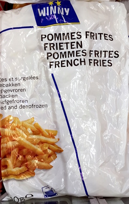 Pommes frites préfrites surgelées