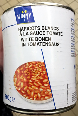 Haricots blancs à la sauce tomate