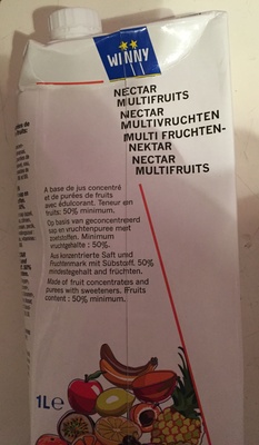 Nectar Multifruits front packaging
