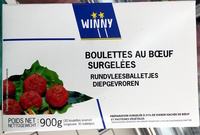 Boulettes au bœuf surgelées