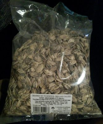 Graines de tournesol grillées salées