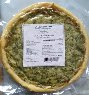 Tarte al djote verte artisanale
