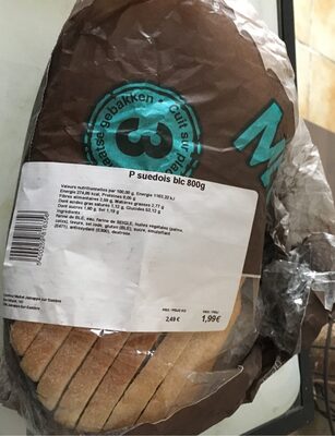 Pain suédois front packaging