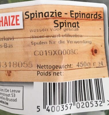 Spinache delhaize