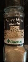 poivre blanc moulu