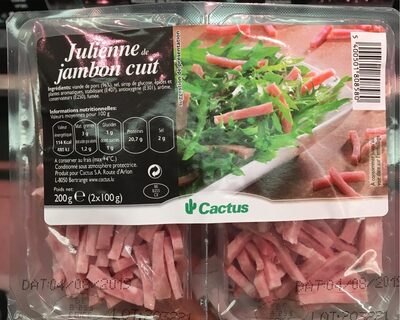 Julienne de jambon cuit