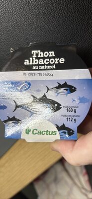 Thon albacore au naturel