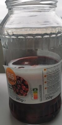 Griottes au sirop dénoyautées