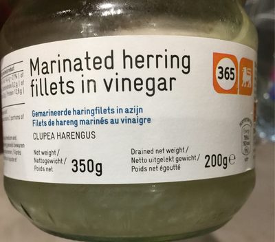 Filets de hareng au vinaigre front packaging