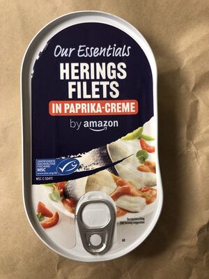 Herings-Filet in Paprika-Creme-Sauce