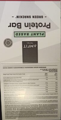 Plant Based Protein Bar