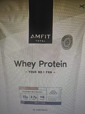 Whey Protein Chocolate Mint flavour