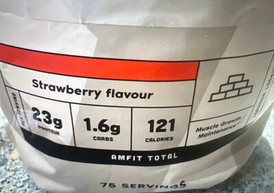 Amfit Protein Strawberry Flavour