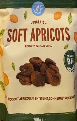 Soft Apricots front packaging
