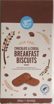 Chocolate & Cereal Breakfast Biscuits
