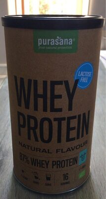 Whey Protein Natural Flavour front packaging