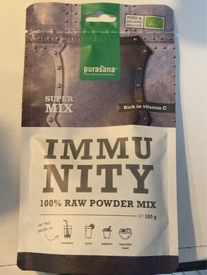 Immunity raw powder front packaging