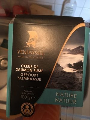 Coeur de saumon fumé