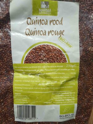 Quinoa rood Quinoa rouge