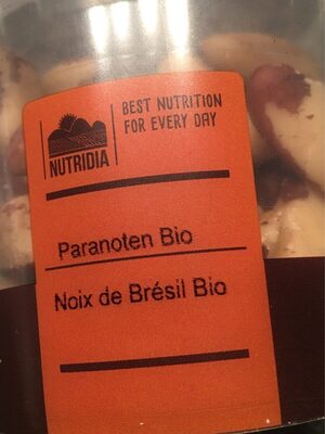 Noix du Brésil front packaging