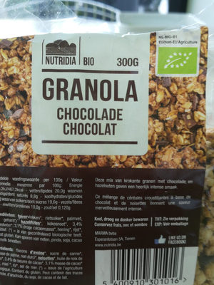 Granola chocolat