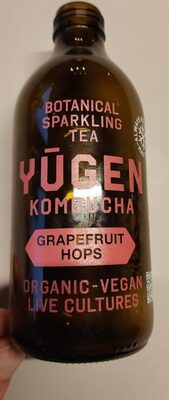 Yugen kombucha grapefruit hops