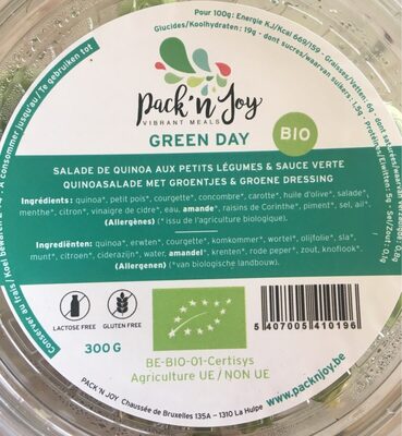Green Day front packaging
