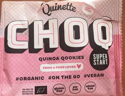 Choq quinoa qookies